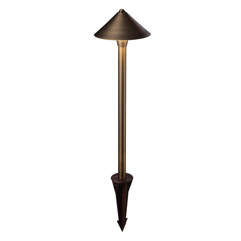 Premium USDL 21.5" Brass Path Lights - Lamp Ready