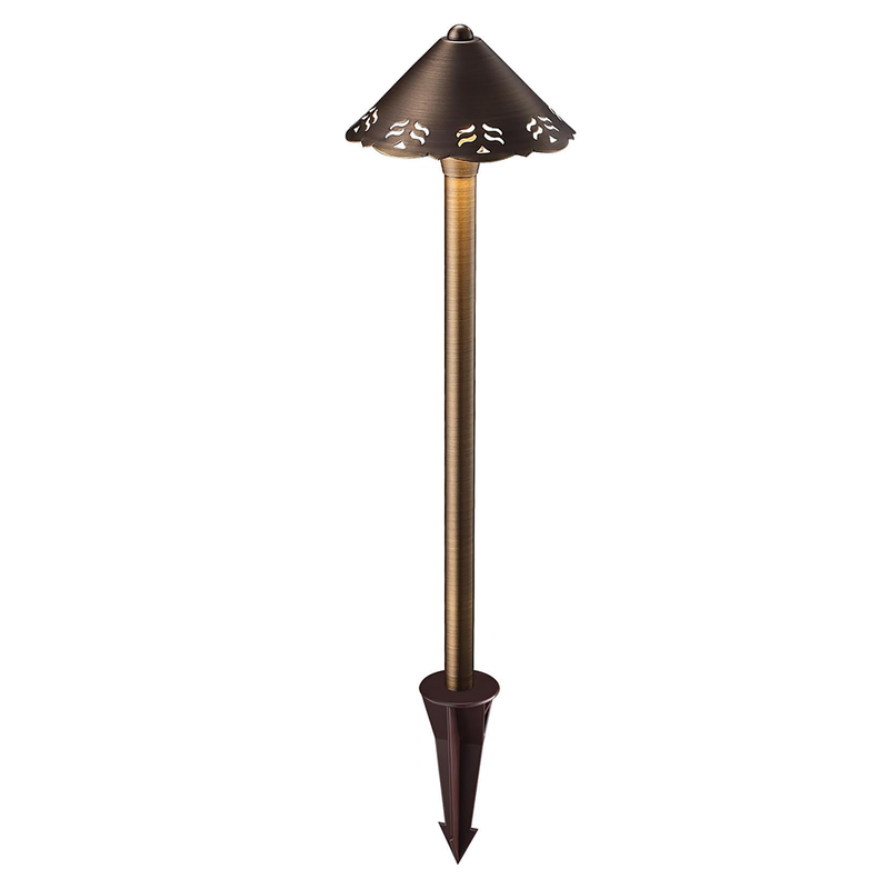 Premium USDL-H 22.5" Brass Path Lights - Lamp Ready