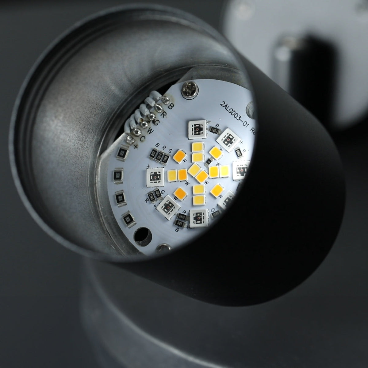 LuminCore Smart 4-Head LED Ceiling Spot Lights - Black
