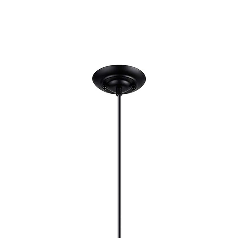 ArtisanGleam Vintage Hanging Pendant - Matt Black