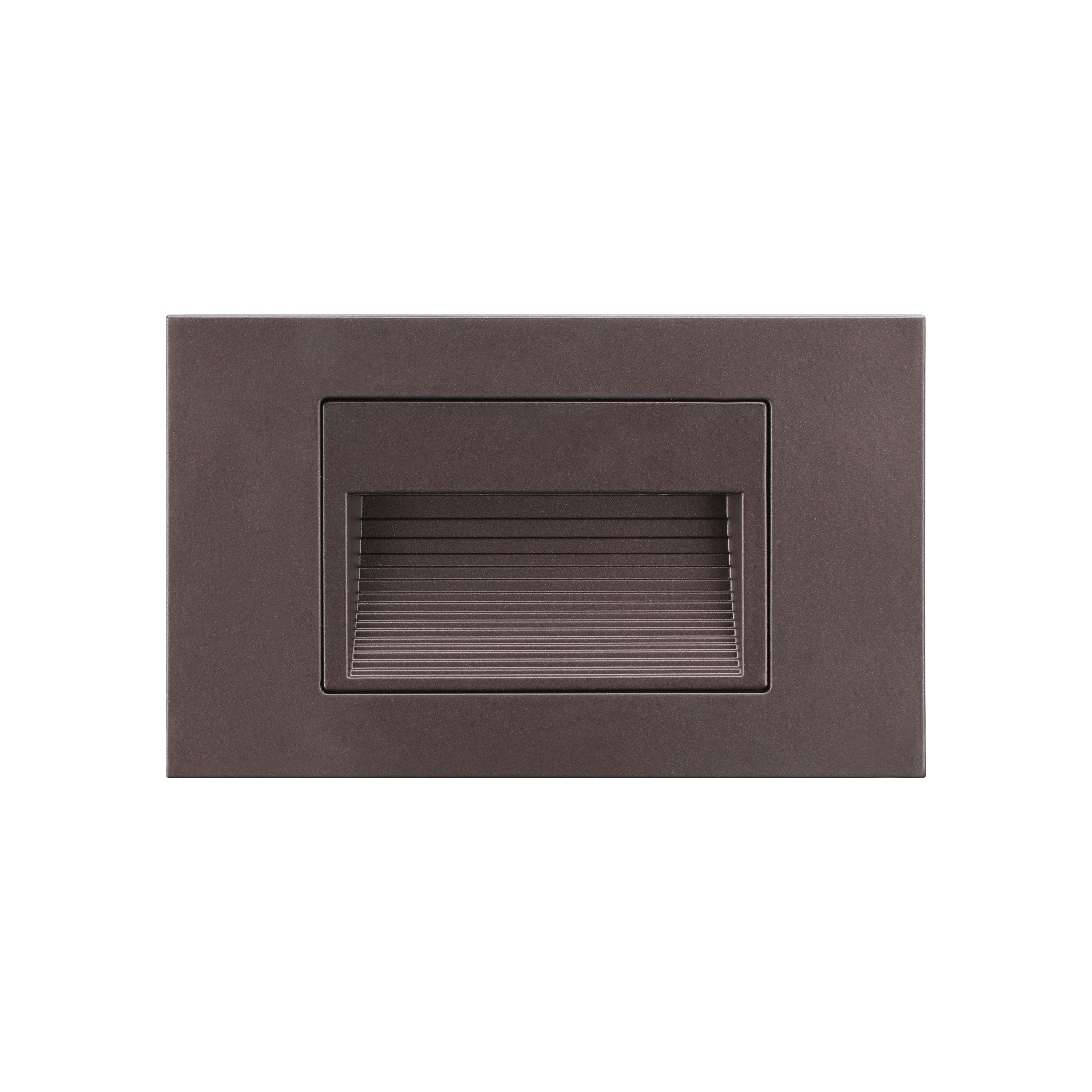 LeonLite® Pro Parallel Retro Baffle Step & Deck Light - Oil Rubbed Bronze - 3000K - LeonLite