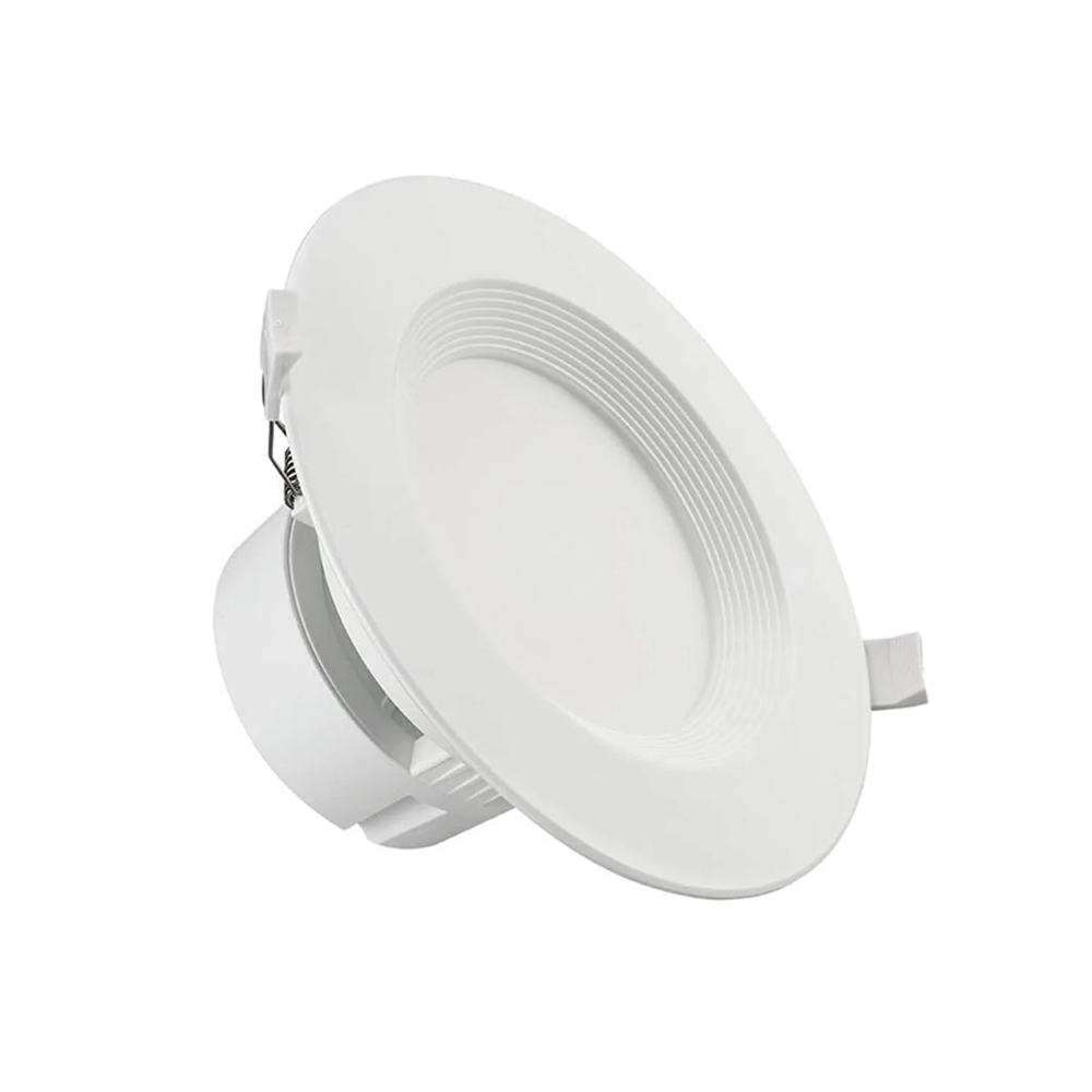 TORCHSTAR Classic 6" Glare-free Canless LED Recessed Light - 9W Dimmable with Baffle Trim
