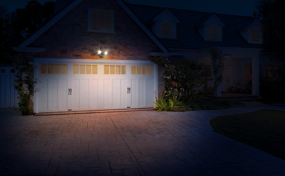 Watchman Led Light Watchman™ Dual-head 25W LED Security Light - 5000K – Torchstar Lighting