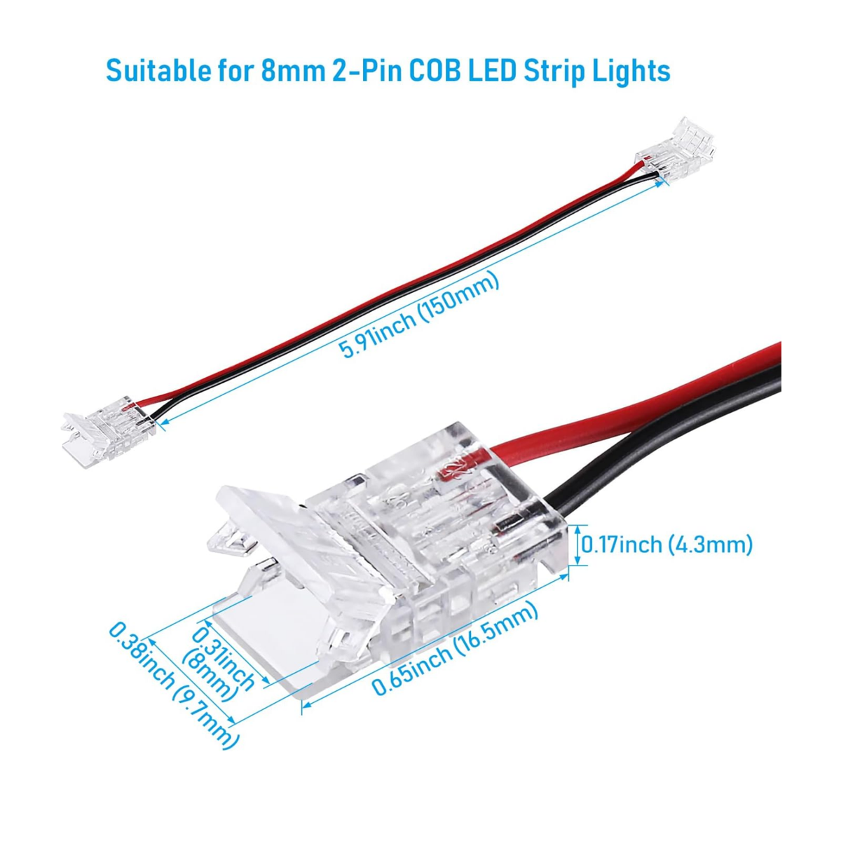 TORCHSTAR Extension Wires with Two-Side Connectors