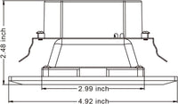 Cubefit 4" Retrofit LED Recessed Lights - 9W - Single CCT