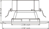 Cubefit 4" Retrofit LED Recessed Lights - 9W - Single CCT