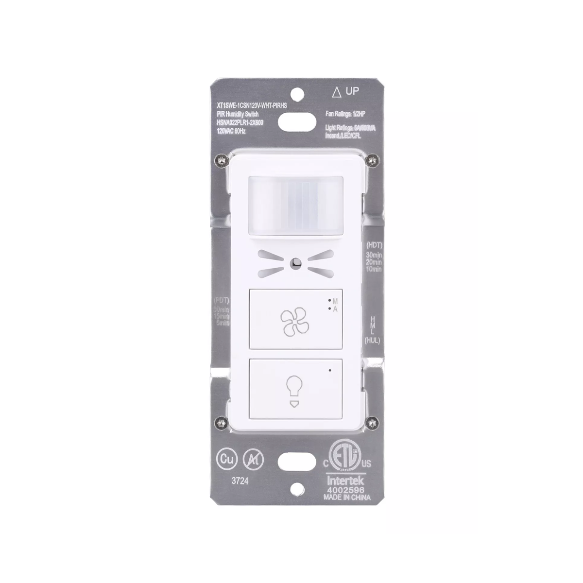 TORCHSTAR Humidity Sensor Switch with PIR Motion Detection