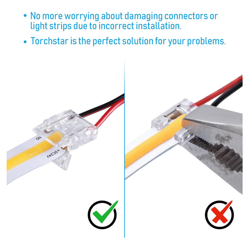 TORCHSTAR Extension Wires with One-Side Connectors