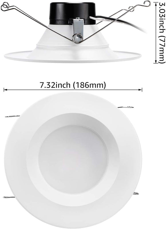 Essential 5" Retrofit LED Recessed Light - DL 15W Dimmable with Smooth Trim