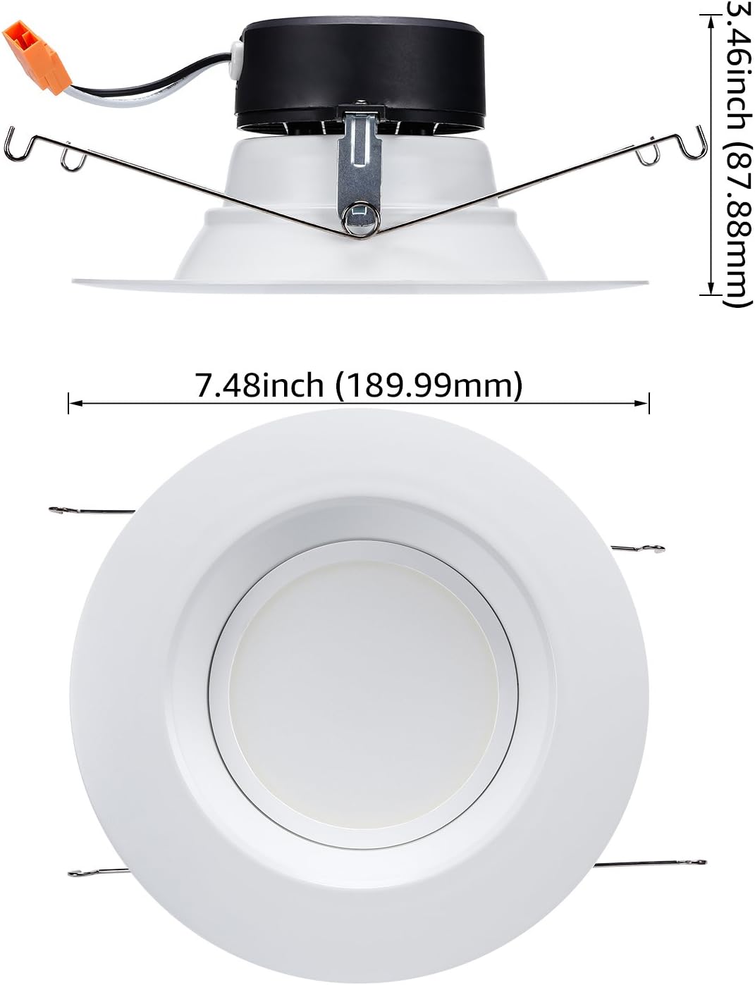 RefreshLite 6" Retrofit LED Recessed Light - 15W - Single CCT