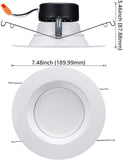 RefreshLite 6" Retrofit LED Recessed Light - 15W - Single CCT