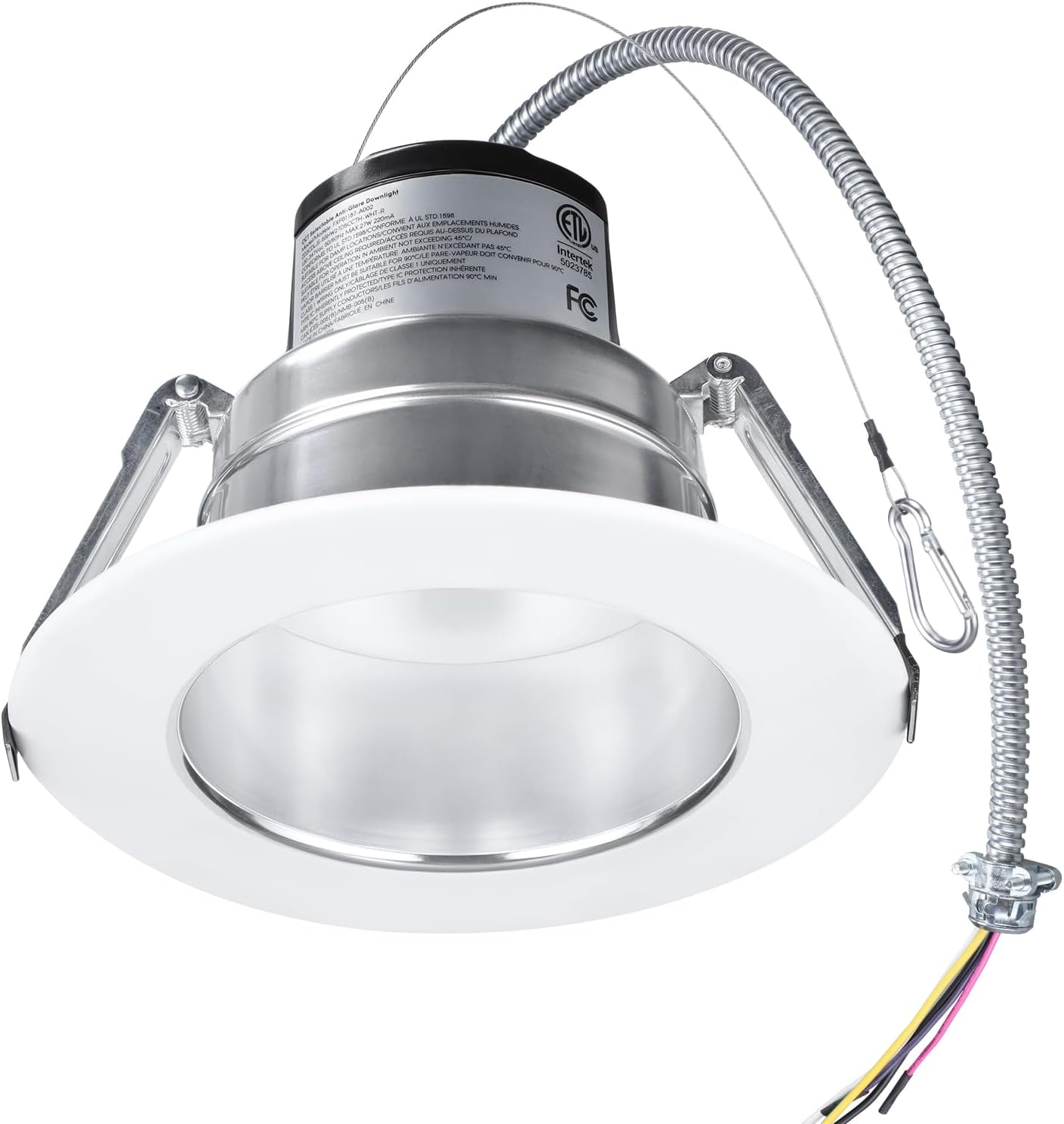 1747 Commercial Rated Canless 6" LED Recessed Lights - DL 27W 0-10V Dimmable