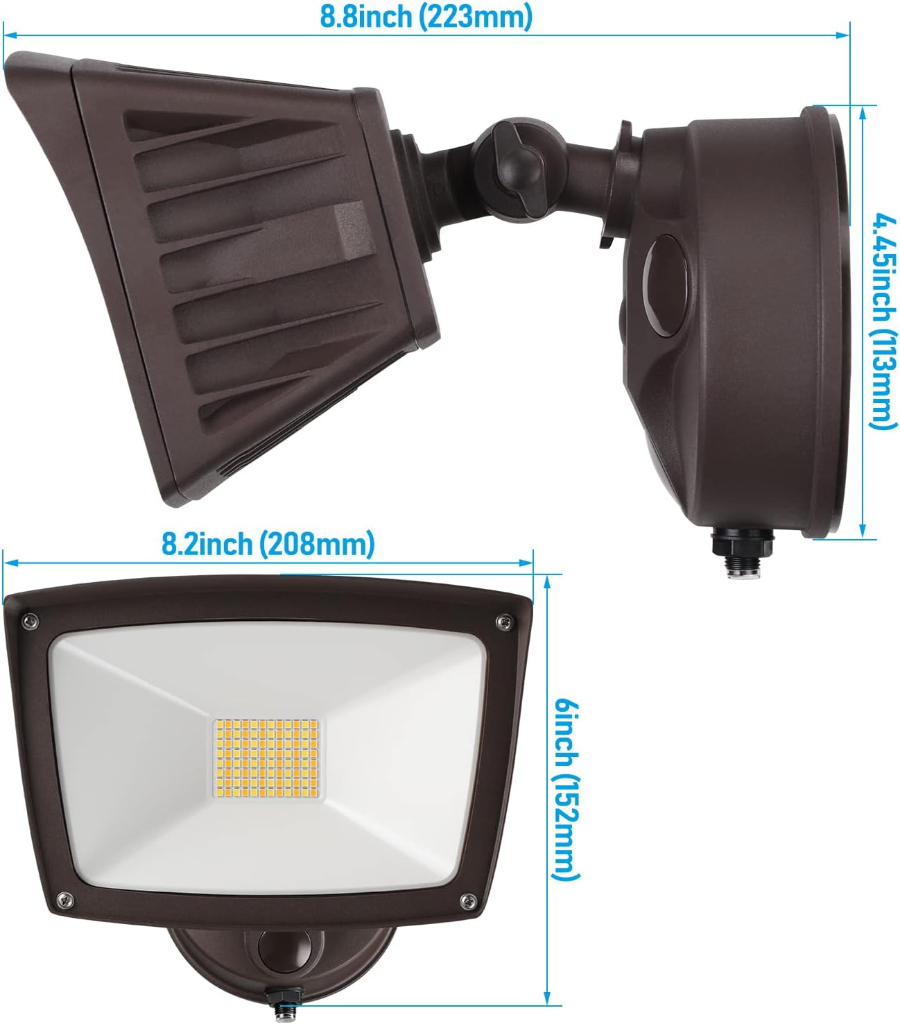 LED Dusk to Dawn Flood Light - 3CCT