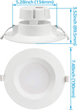 Baffle Classic 6"Baffle LED Recessed Light - 9W - Single CCT