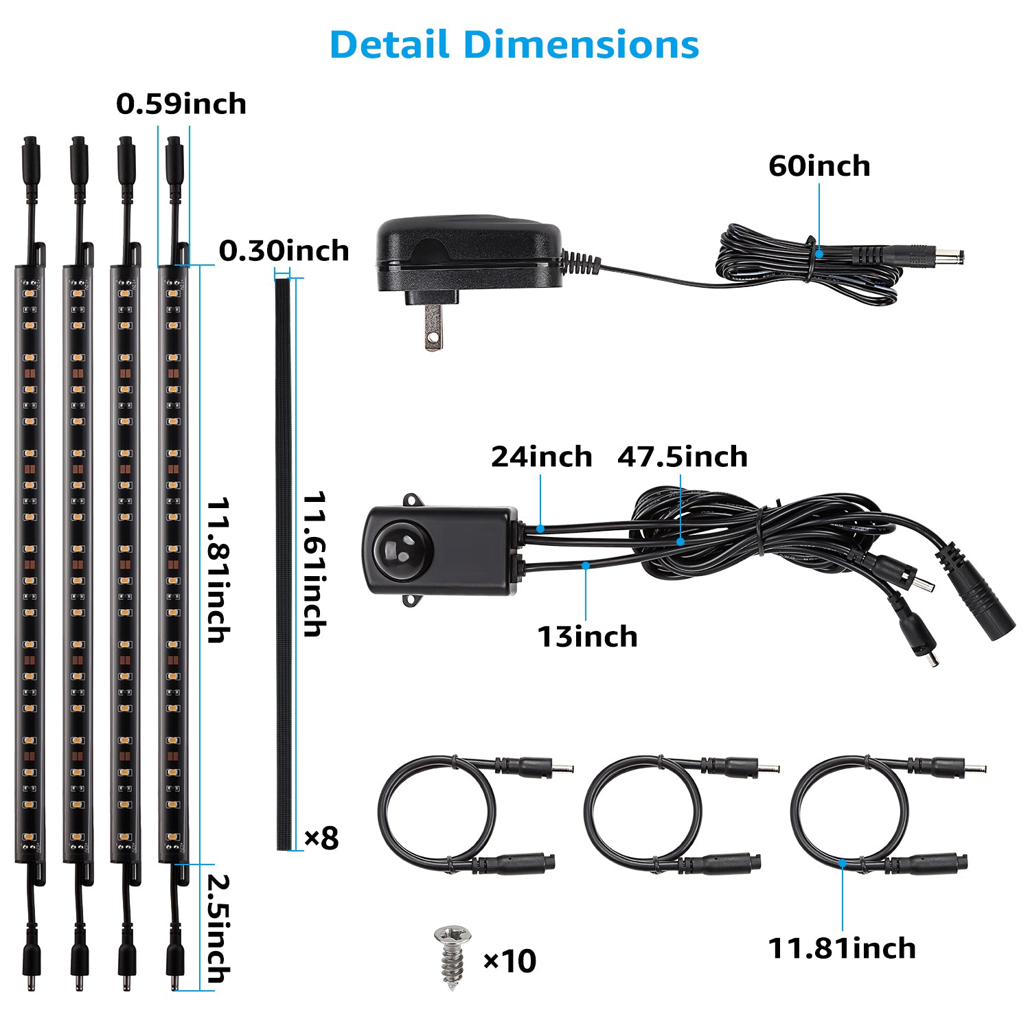 TORCHSTAR® VaultGuardian™ Gun Safe Lighting Kits - Motion Sensor