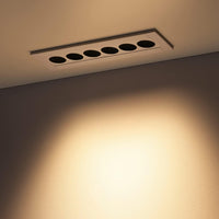 SpectrumDot 7" LED Linear Recessed Wall Washer - Adjustable CCT