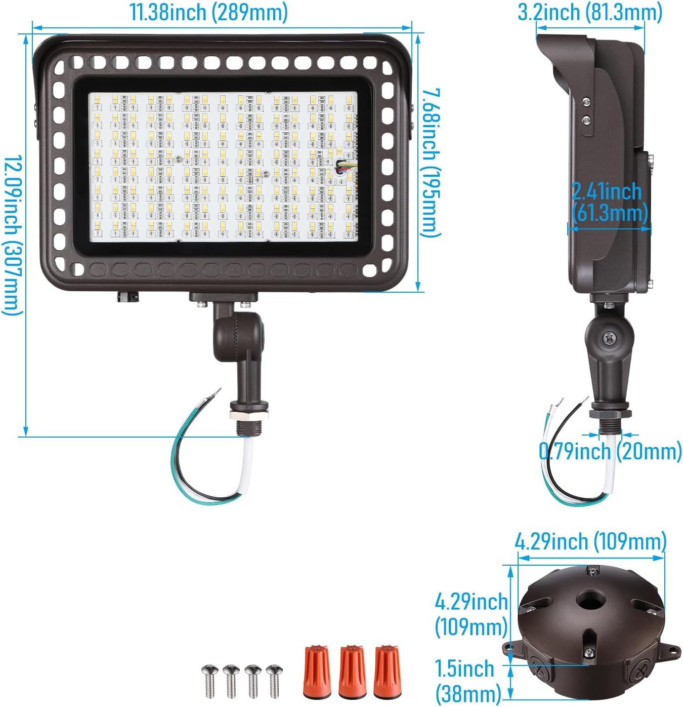 TORCHSTAR® Outdoor Smart WiFi LED Flood Light - RGB/APP Control