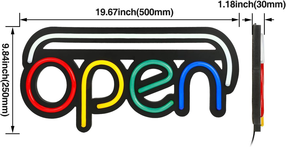 TORCHSTAR LED Neon Open Sign