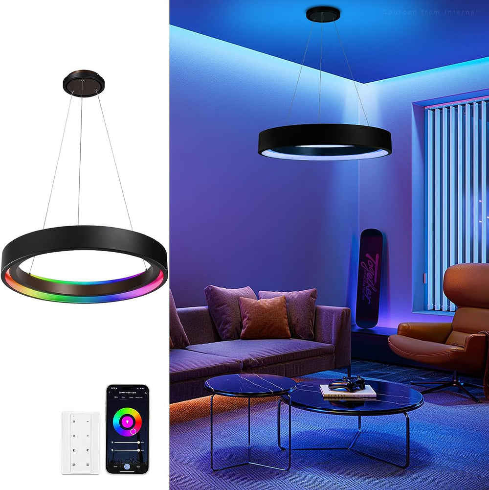 LeonLite® DysonRing Smart Chandelier - RGB Adjustable