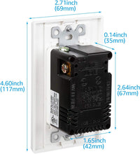 TORCHSTAR 15A Outlet with Dual 4.2A USB Charging Port