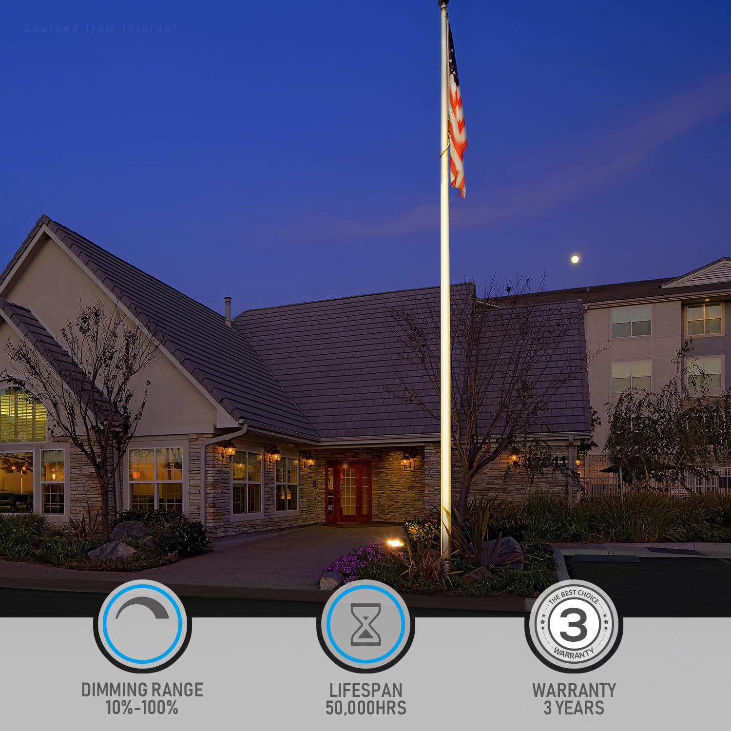 TORCHSTAR® Outdoor Smart WiFi LED Flood Light - RGB/APP Control