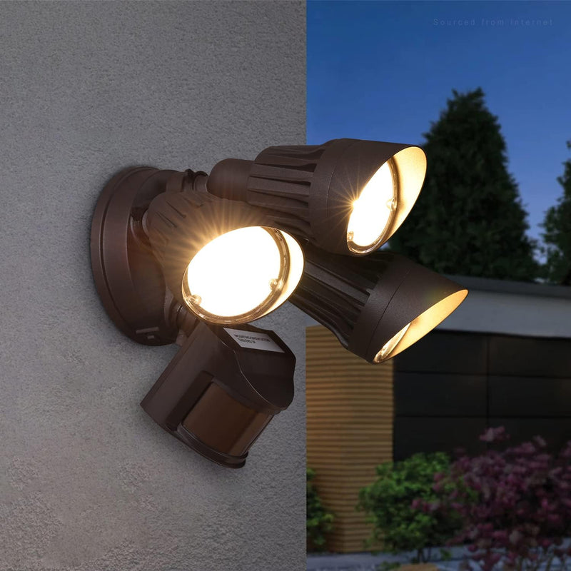 LED Security Light Motion-Sensor Flood Lights - 3CCT