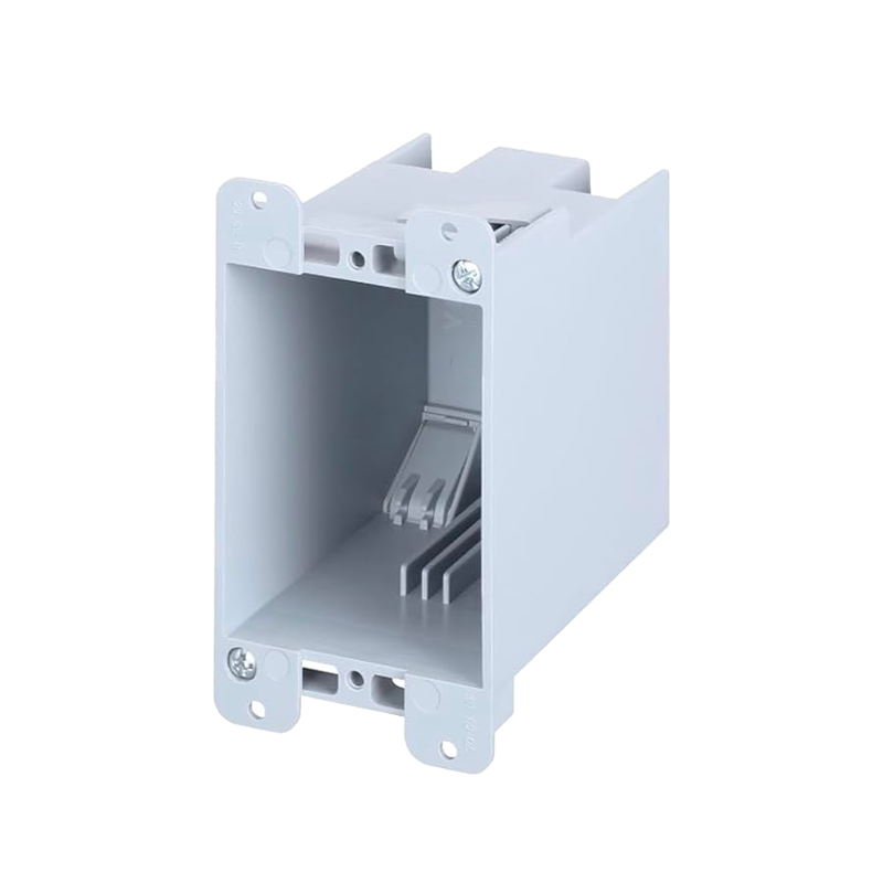 MAKERELE 20 Cu. In. Old Work Electrical Box 3-Pack - 1-Gang, PVC, ETL Certified For Easy Remodel Installation