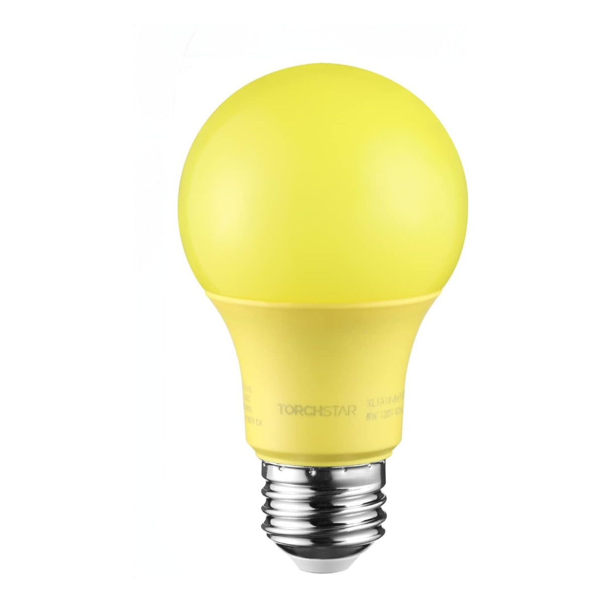 THC 9W A19 Color LED Bulb - Yellow