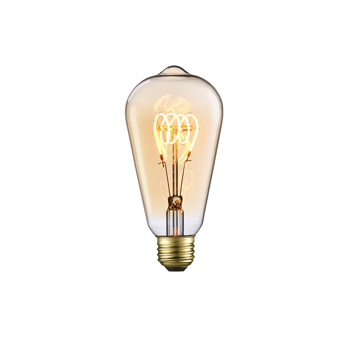 LED Vintage Edison Bulbs 4.5W, ST64 LED Light Bulb Dimmable