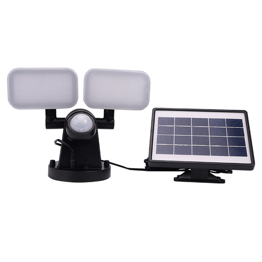 TORCHSTAR Dual-Head Solar Security Wall Light