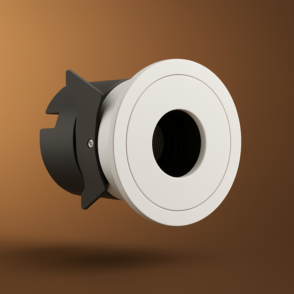 TORCHSTAR 3-Inch 5CCT Rotatable LED Recessed Canless Lights