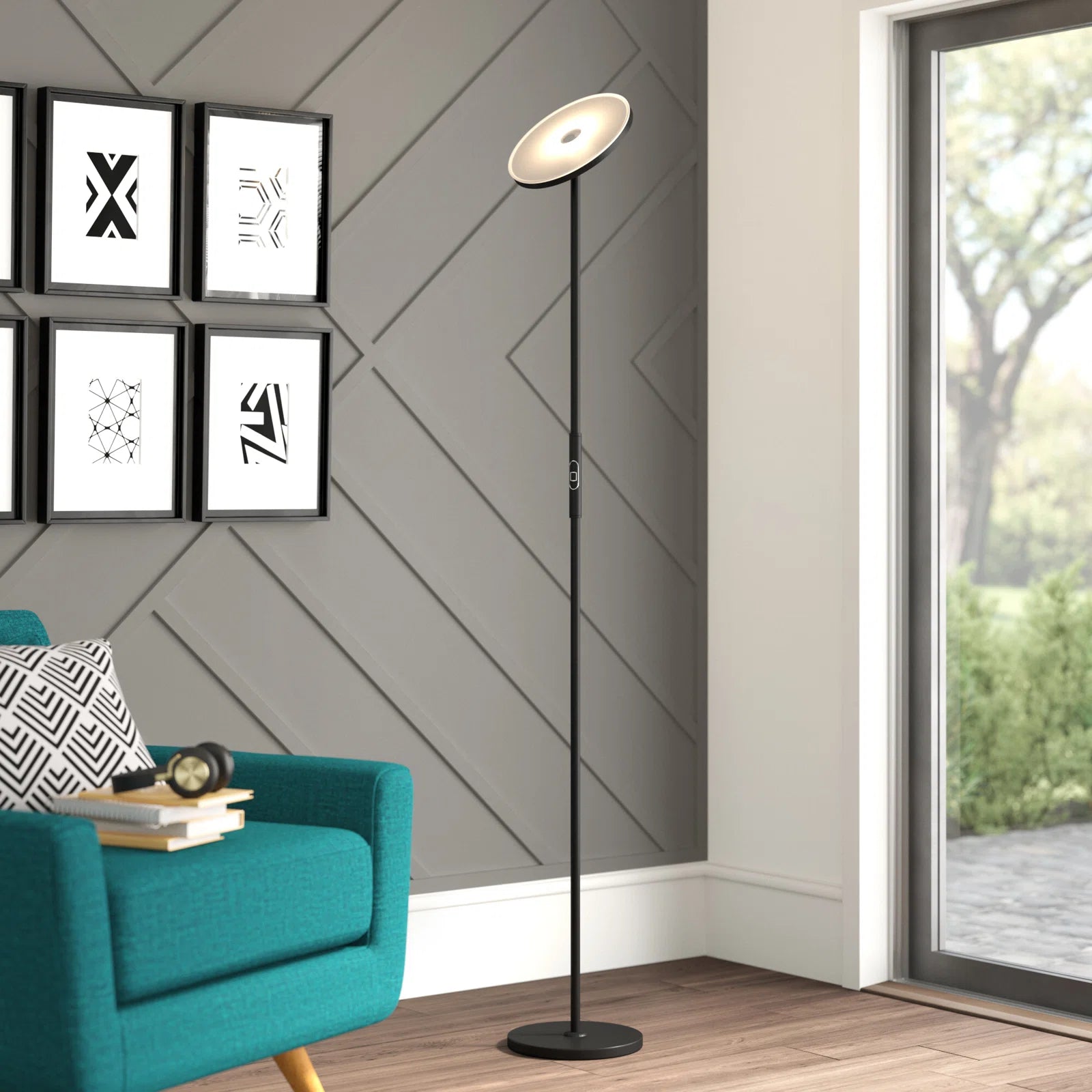 Led torchiere floor lamp 2025