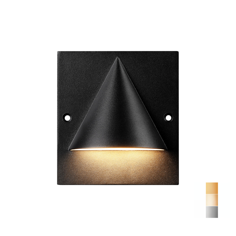 Vertebre 12V Deck & Rail Light - Matte Black - Adjustable Color Temperature