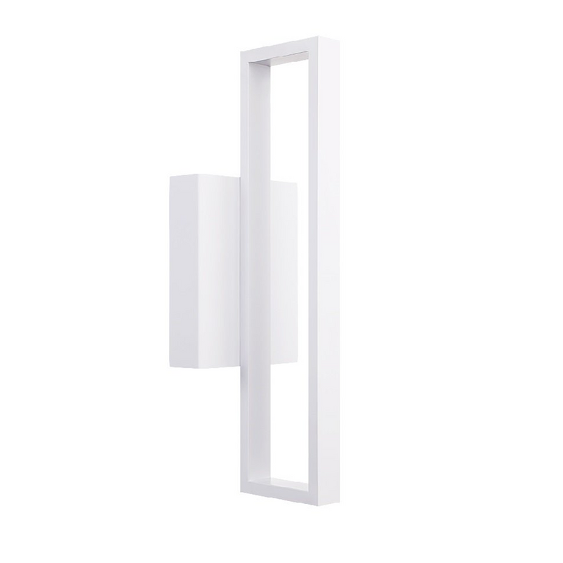 EchoLuxe Modern Touch Wall Sconce - Milky White