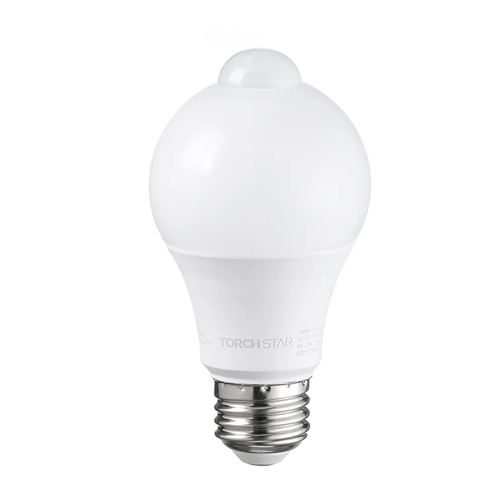 TORCHSTAR P-Series Motion Activated 9W A19 LED Bulb - 6000K