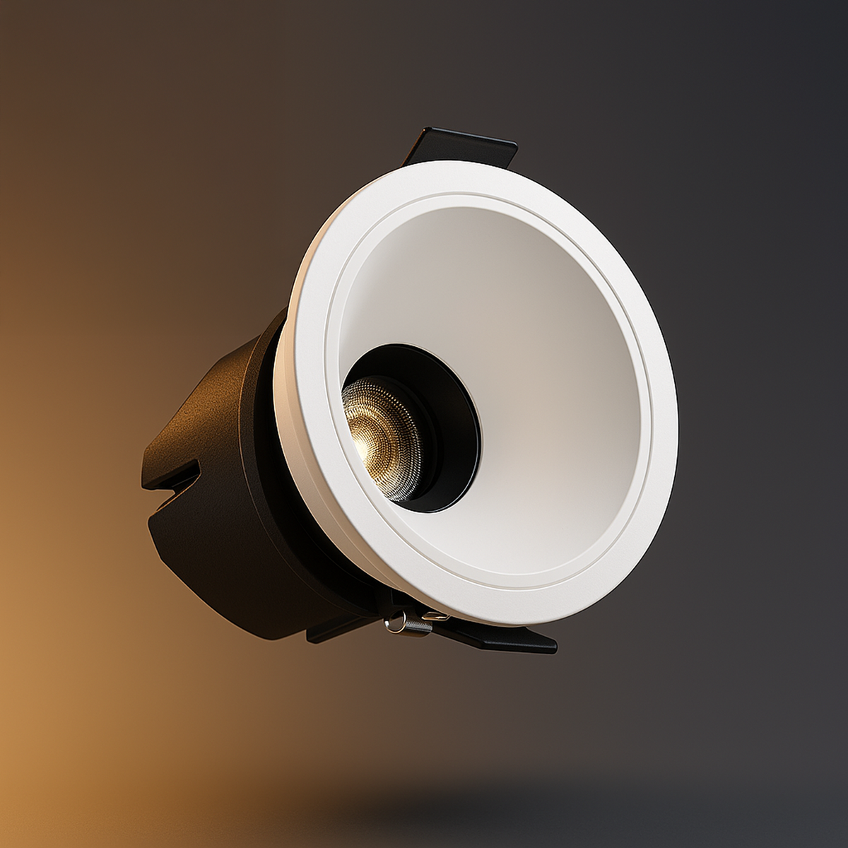 TORCHSTAR 3-Inch 5CCT Rotatable LED Recessed Lights with Junction Box