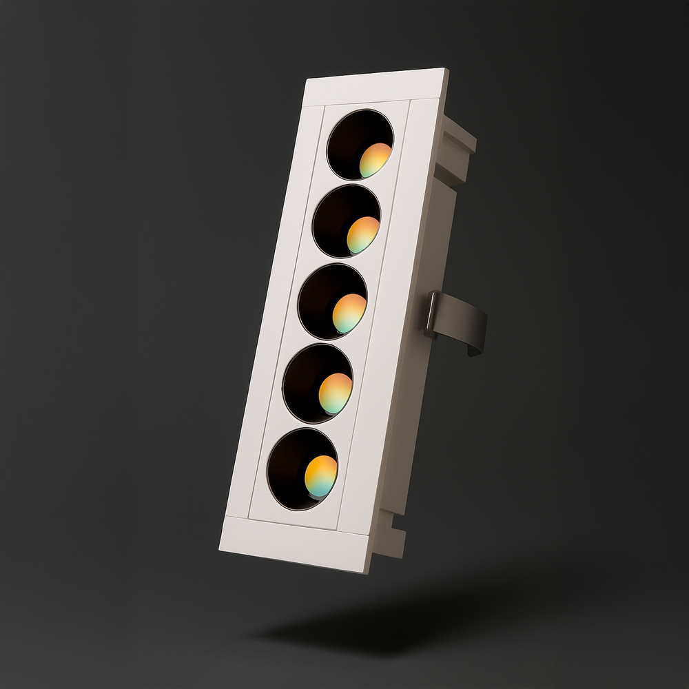 SpectraDot 7" LED Linear Recessed Wall Washer - Adjustable CCT