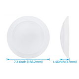 TorchEssence 6" Flashmount LED Recessed Lights - 15W - Single CCT