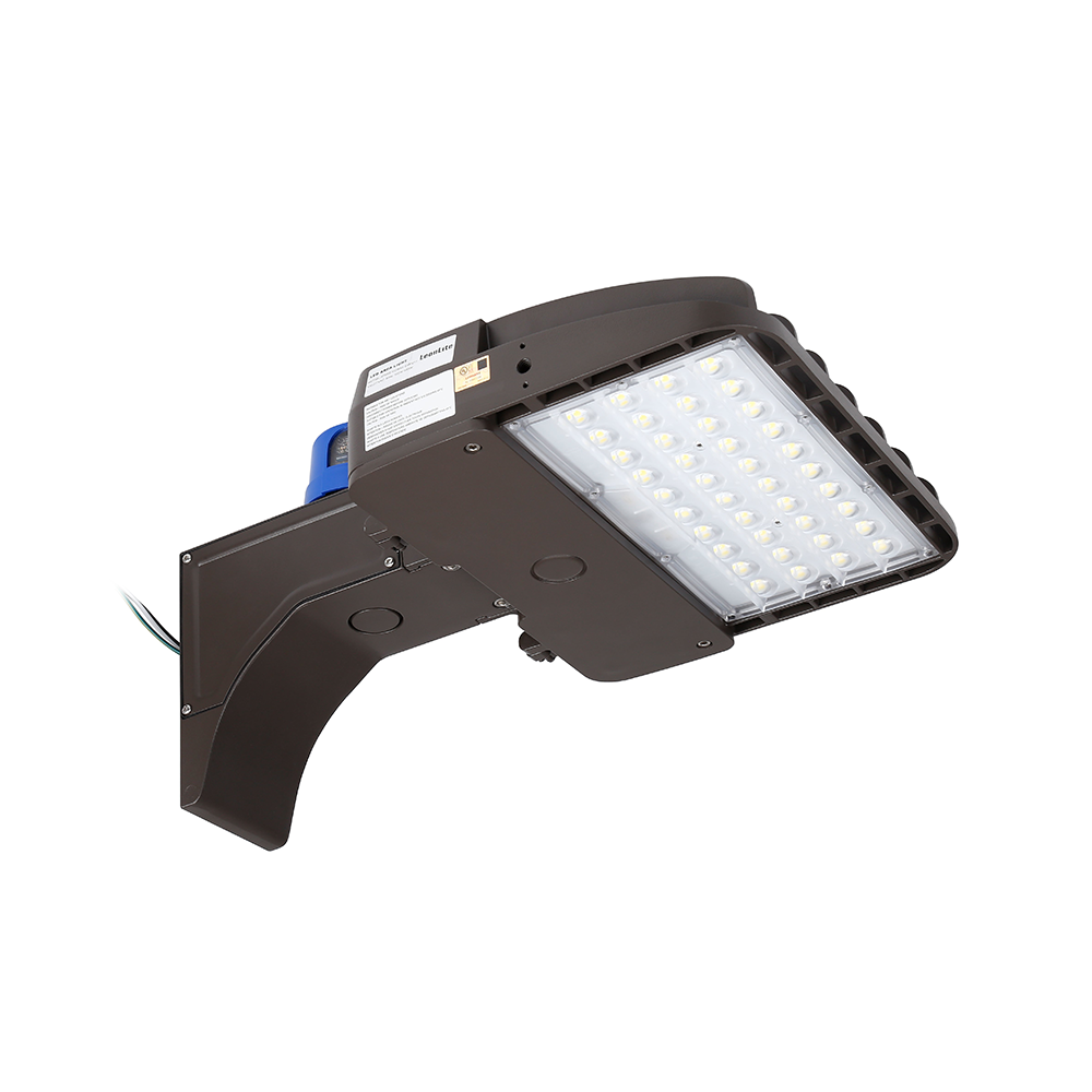 MasterBeam Direct Mount LED Shoebox Fixture - 105W with Photocell Incl ...