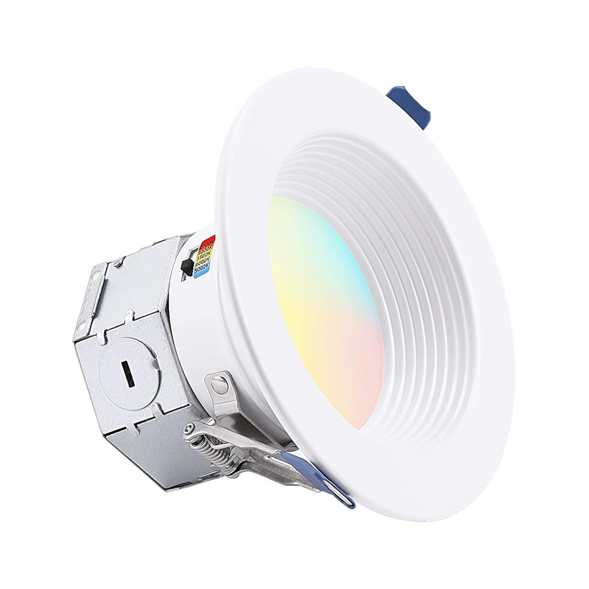 Bafflux 4" Glare-free LED Recessed Light - 10W Dimmable with Baffle Trim