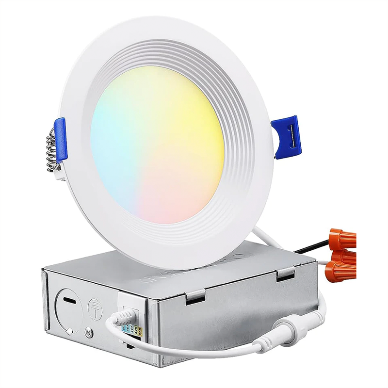 Baffedge+ 4" Low Profile LED Recessed Light - 10W - Adjustable CCT