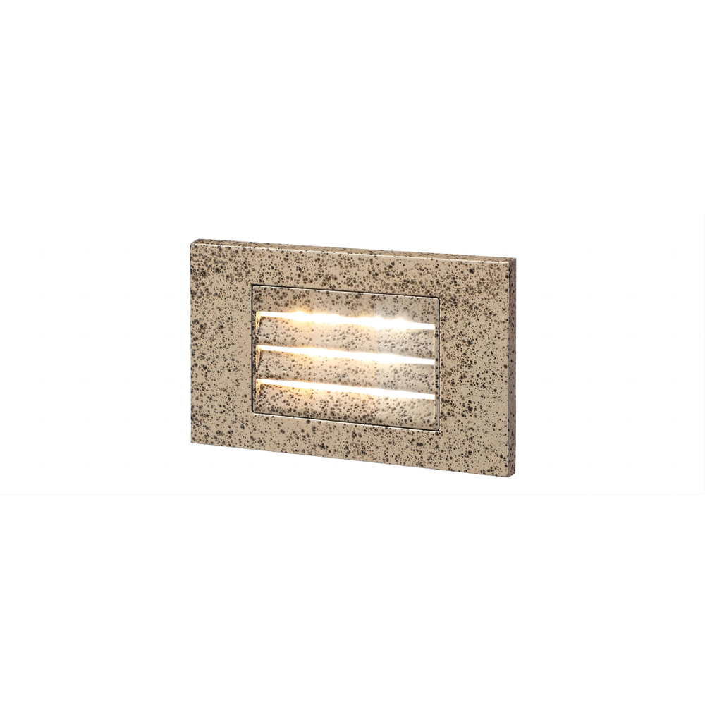 TORCHSTAR 120V LED Step Lights - Louvered Anti-Glare Design - 5W - 3CCT - marbled greige