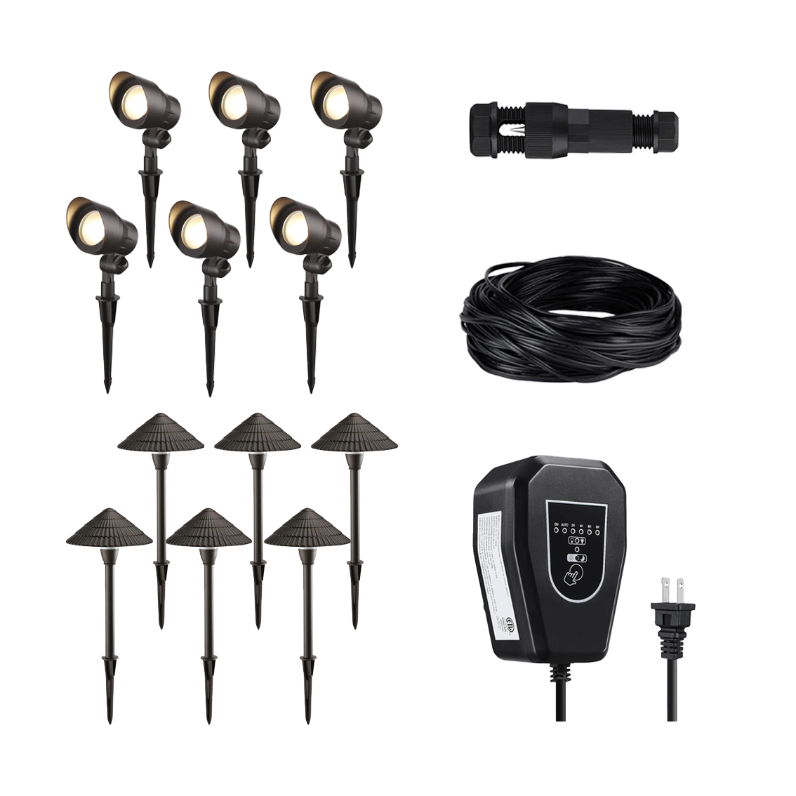 Landscape Light Backyard Starter Kit - Umbrella