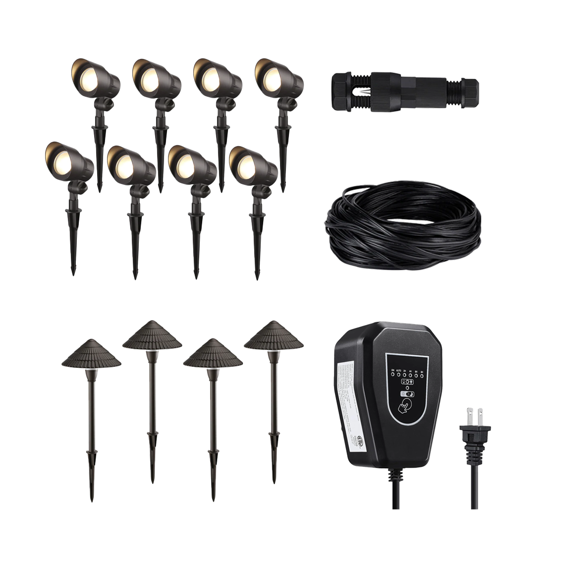 Landscape Light Backyard Starter Kit - Umbrella