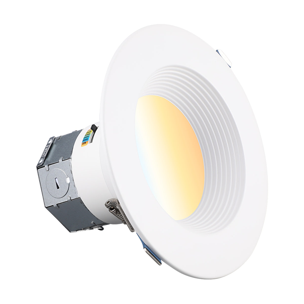TORCHSTAR 6-Inch Integrated Deep Baffle LED Recessed Light - 15W - 6CCT Dim-to-Warm White