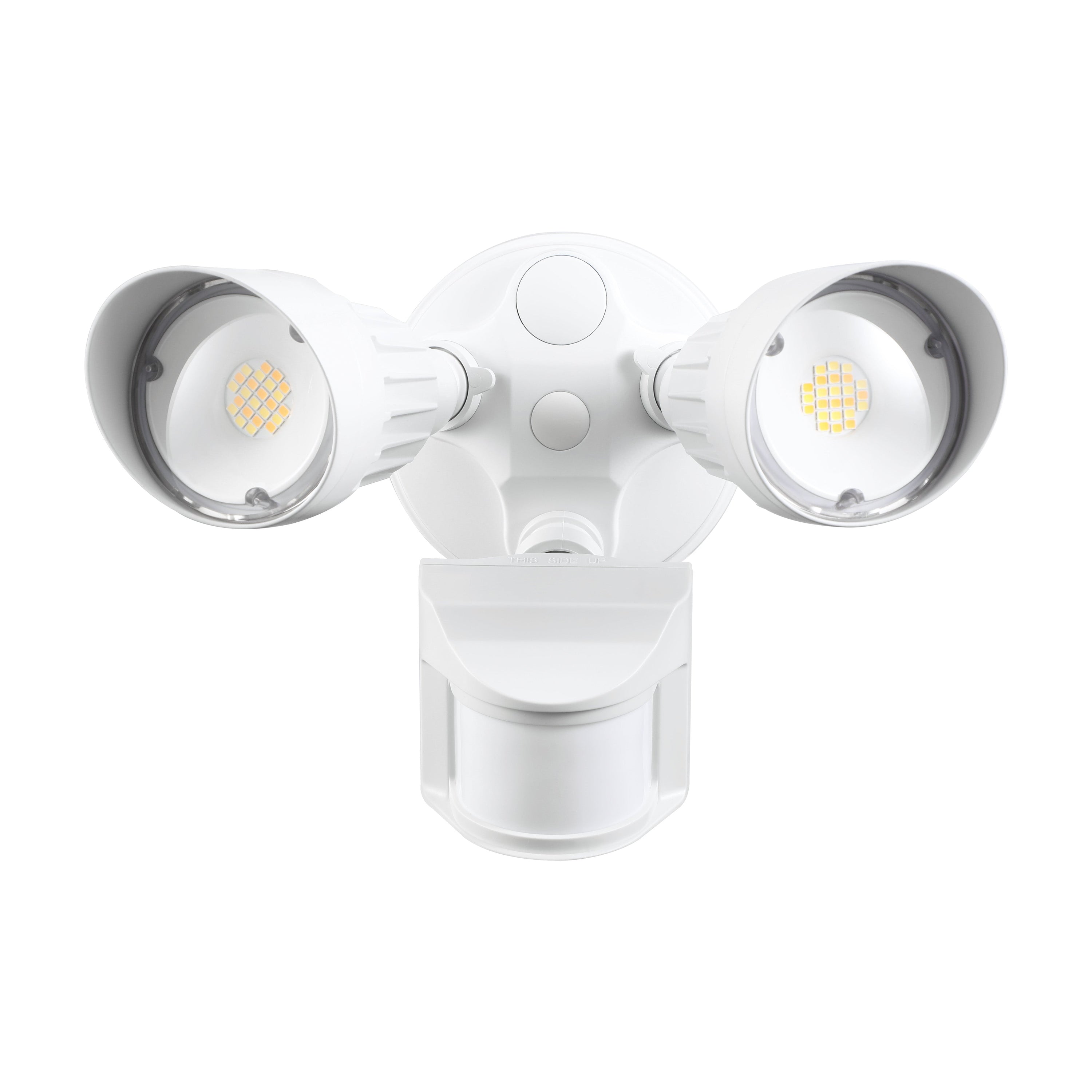 Watchman+ Dual-Heads 25W LED Security Light - White - Adjustable CCT