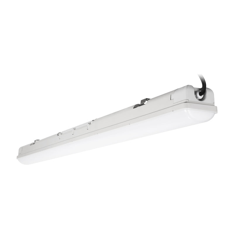 AquaShield 4' Vapor Proof LED Linear Light - 40W 120-277V UL Listed Linkable 0-10V Dimming