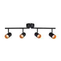 LeonLite theBeam™ Plus 4-Heads LED Ceiling Spot Lights - Black - Adjustable CCT