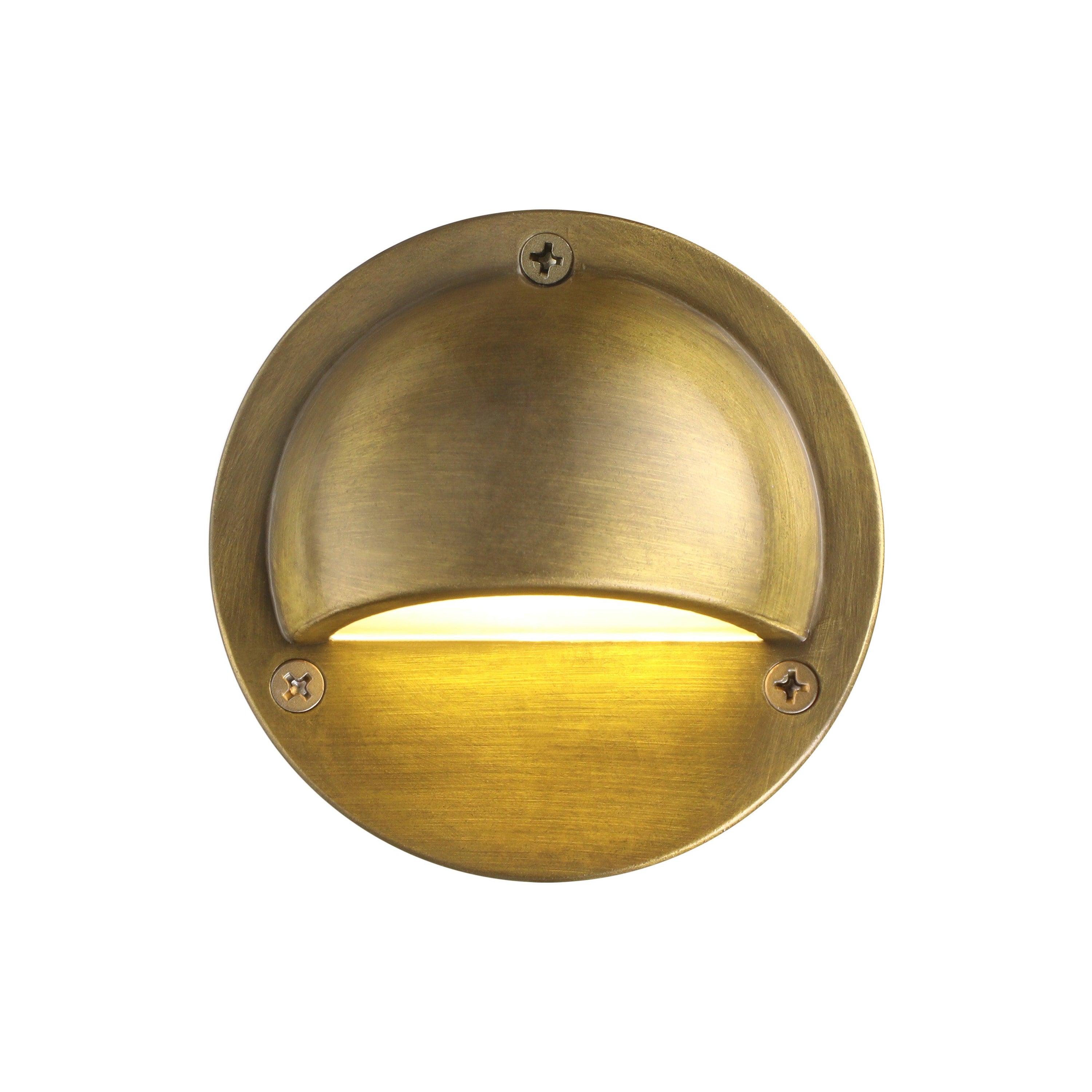LeonLite® Semisfera Deck & Rail Light - Brass Yellow - 3000K