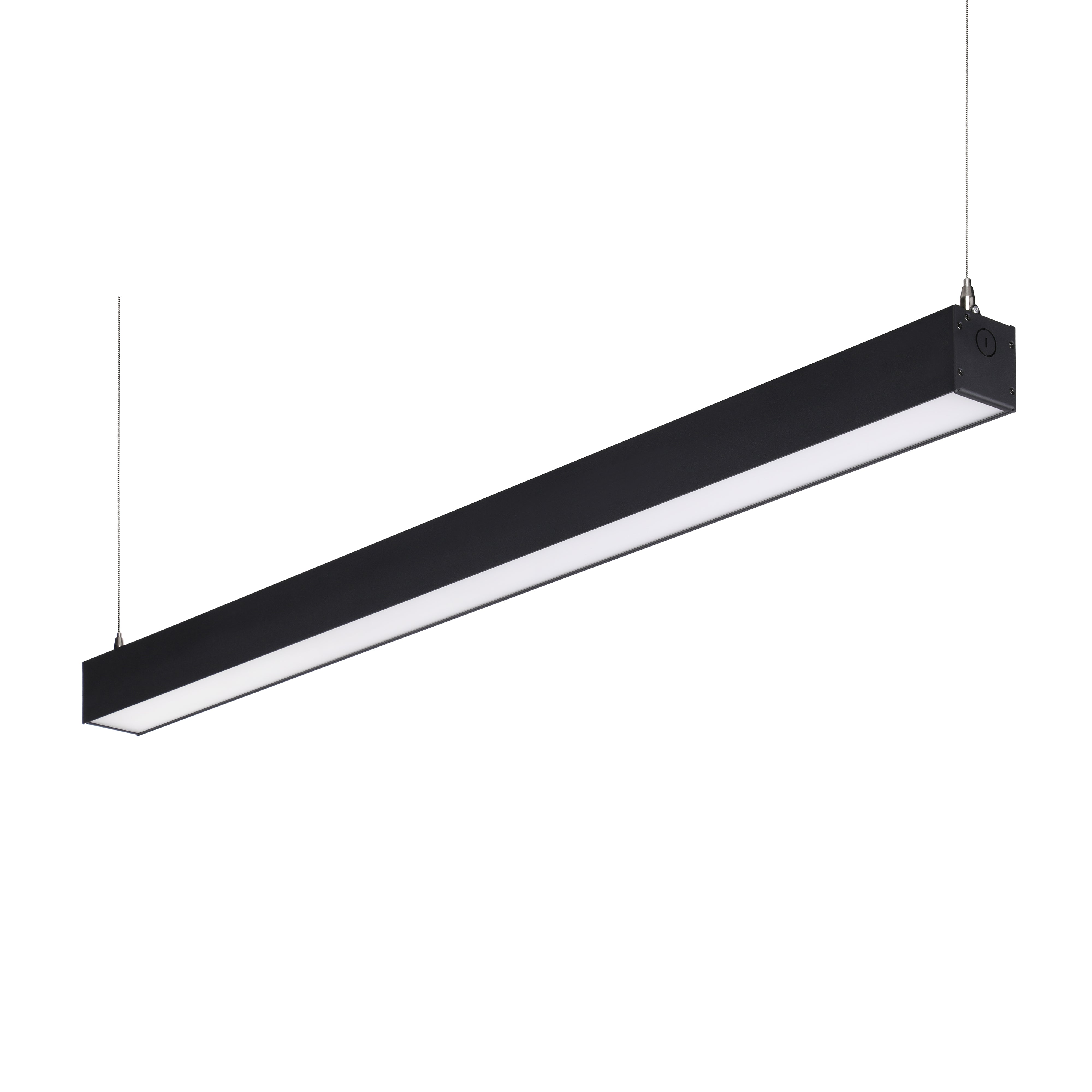 ElegaLux+ 4' LED Linear Light Fixtures with Backlight - 55W Linkable 0 ...